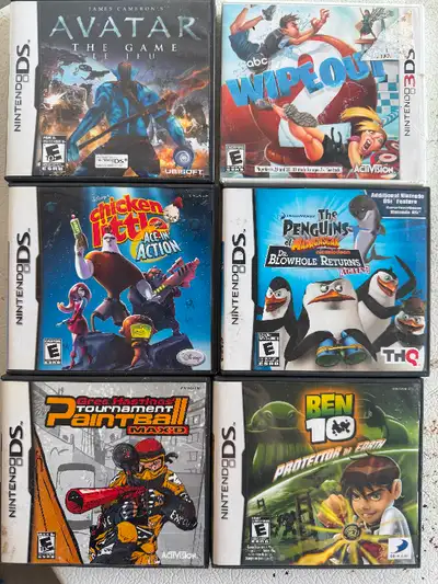 DS Games $5 each Mavis rd and 401, View more
