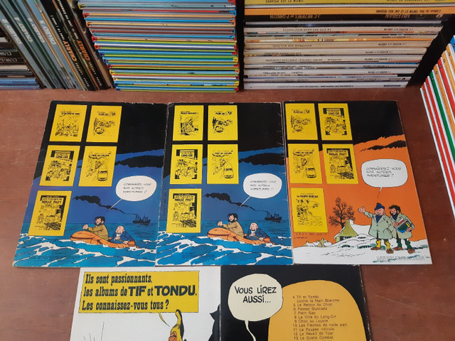 Tif et Tondu Bandes dessinées BD Lot de 8 bd à vendre  in Comics & Graphic Novels in Laurentides - Image 3