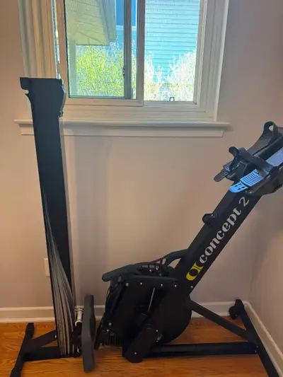 Concept 2 PM5 rower, View more
