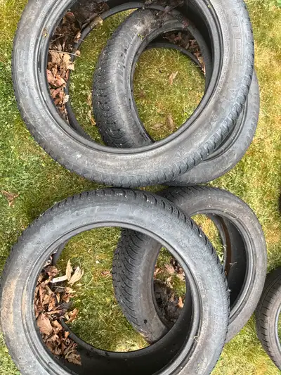 4 excellent condition, winter tires, gt radial. 400 for all 4.