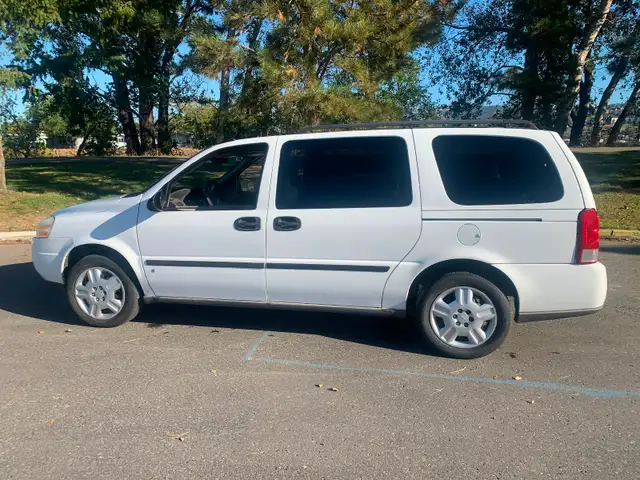 2007 Chev uplander 1 owner 160 kms immaculate condition