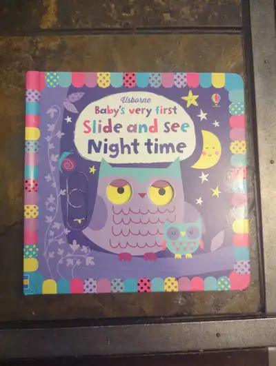 Usborne Baby's Very First Slide and See Night Time Board Book, View more