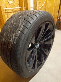 Set of BMW X7,X6,X5 tires and rims