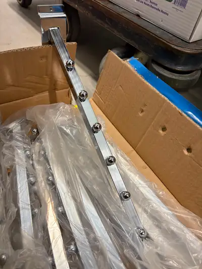 Waterfall slatboard hangers, View more