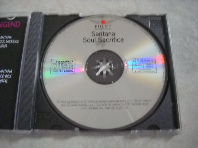 Cd de Santana / Soul Sacrifice dans CD, DVD et Blu-ray  à Saguenay - Image 3