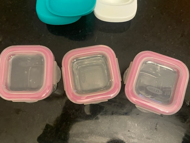 OXO Freezer Trays x 2 &  Glass Containers x 3 in Feeding & High Chairs in Ottawa - Image 3