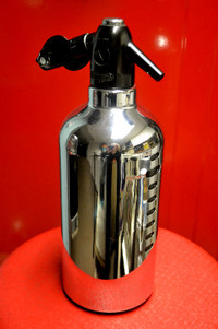Vintage Seltzer Syphon Bottle Soda King Antique Soda