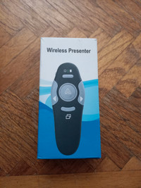 Wireless laser presenter