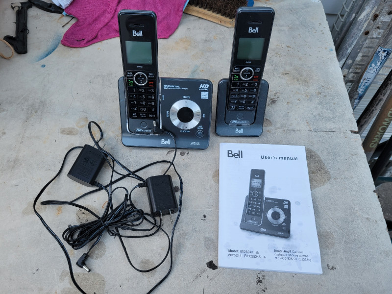 Bell BE6425-2 DECT 6.0 2 Handset Cordless Answering System | General  Electronics | Windsor Region | Kijiji