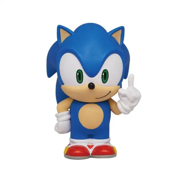 Monogram Sega Sonic The HedgeHog Figural Sonic Coin Bank New