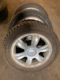 195/55/15 Hyundai winter tires&rims 500