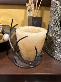 Candle and candle holder 