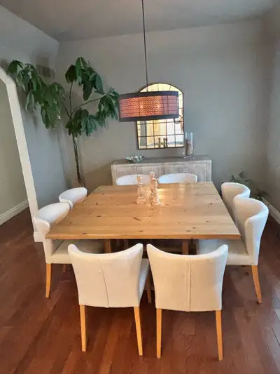 Handcrafted 8 person Dining Table, View more