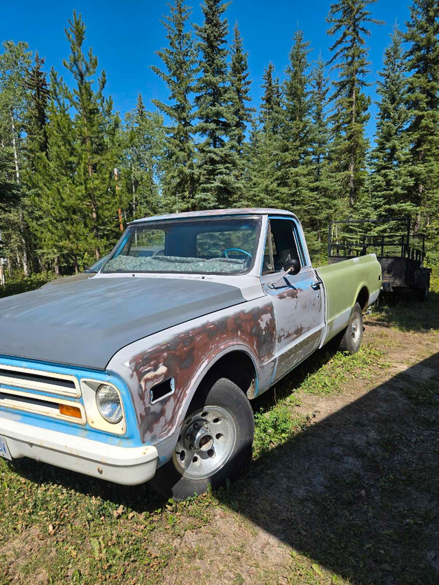 67 chev half ton 2 wheel drive 283 3 on tree in Cars & Trucks in Vanderhoof