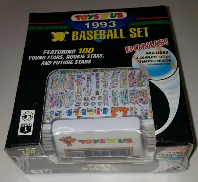 1993 Toys'R'Us Baseball Card Box Set NIP Sealed, View more