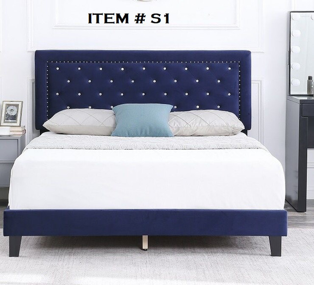 VELVET BEDS - FROM 269 - PLEASE CALL in Beds & Mattresses in City of Toronto - Image 3