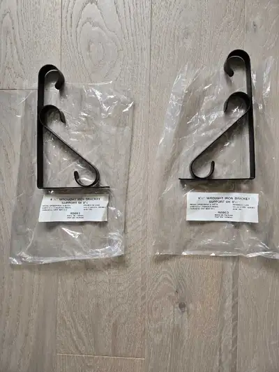 Wrought Iron Bracket Support 8 1/2", View more
