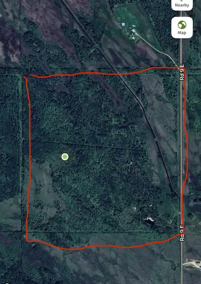 157 beautiful acres Located approx 2 miles west of Fraserwood mb. Only 18 mins to gimli and 45 mins...