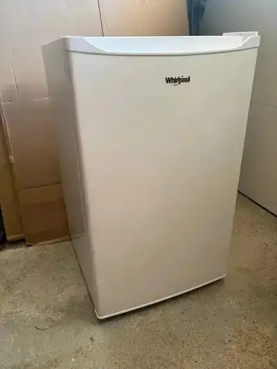 Barely used compact refrigerator Whirlpool 4.3 cu. ft, View more