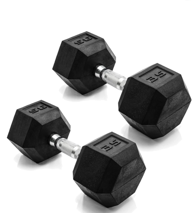 Dumbbells Weights 65lbs x2, 35lbs x2, 15lbs x2, 10lbs x 2., View more