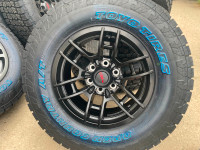 32. Toyota 4Runner / Tacoma Black TRD wheels and 2024 Toyo tires