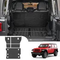 2018-2023 Jeep Wrangler JL Unlimited Cargo Mat Without Subwoofer