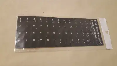 French Keyboard replacement stickers, View more