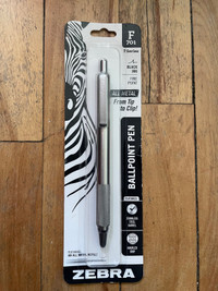 Zebra stylo ballpoint pen NEUF new F701