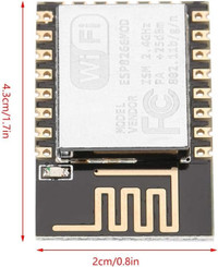 ESP-12E ESP8266 Remote Serial Port WiFi Wireless Transceiver Mod