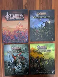 Oathmark - 4 book bundle (Fantasy Mass Battle game)