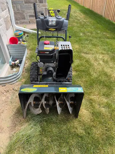 26” yardworks snow blower, View more