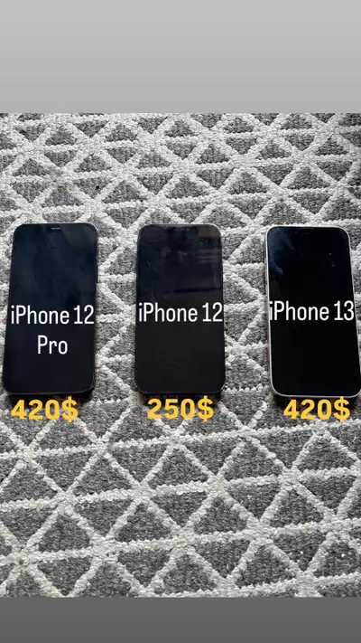 iPhone 12 / 12 Pro / 13  Déverrouillé ✅, View more
