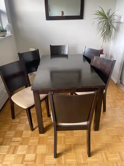 solid wood dining table set (6), View more