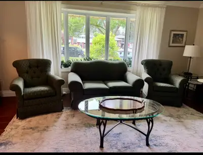 Sofa and 3 Chairs Set, View more