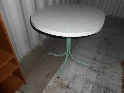 Light blue 60s style table, View more