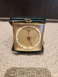 Vintage Kienzle Travel Alarm Clock - 7 Rubis