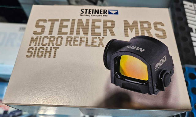 Steiner MRS High End Red Dot System  in Fishing, Camping & Outdoors in Kitchener / Waterloo - Image 2