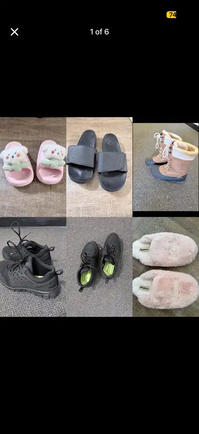 Many shoes and slippers/ woman and men, View more