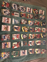 Hockey cards for sale over 1 0000 cards,Trade read ad.