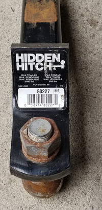 HIDDEN HITCH 80227 EXTENSION & 2 INCH BALL