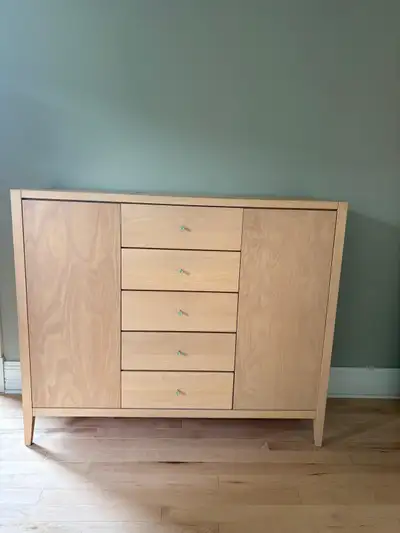 ✨ Baronet | Commode – Fabriquée au Canada | Bois d’érable clair, View more