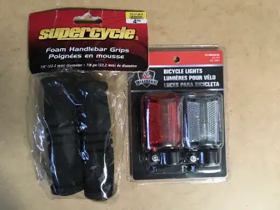 Bike handlebar grips or lights , View more