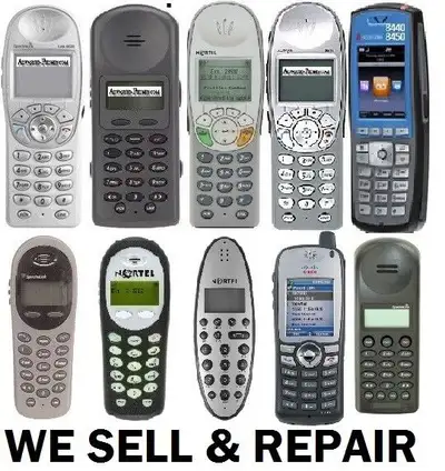 Nortel 6140, 6120, 6130, cordless phones, wireless DMC, View more