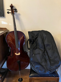 Violoncelle 4/4 avec étui - Cello 4/4  with case