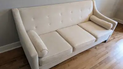 Tufted 3-seater couch, View more