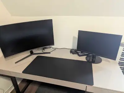 Office desk with three drawers, View more