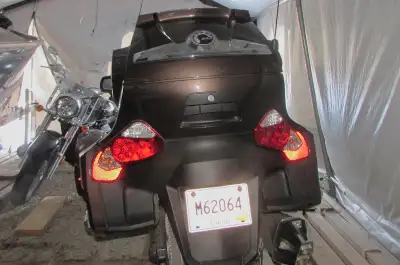 2012 Can-Am Spyder Limited RT, this unit is as new with 10418 kilometers. Many extras. Try your offe...