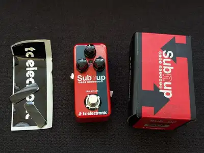 TC Electronic Sub N Up Mini Octave Pedal, View more