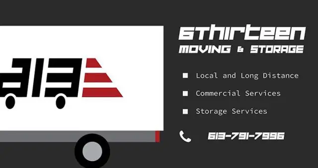 5 ⭐️ Moving Services (6Thirteen Moving Ottawa)63782575163907121