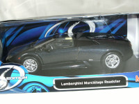 LAMBORGHINI  MURCIELAGO Roadster 1/18 Sc, Maisto Diecast, Black.